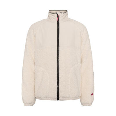 Fleece met volledige rits voor dames kari traa olivia