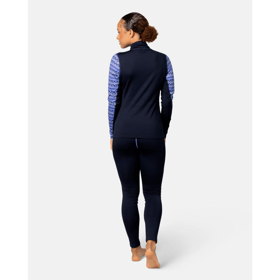 Maglione da donna con 1/2 di zip Kari Traa Lilja 6/7