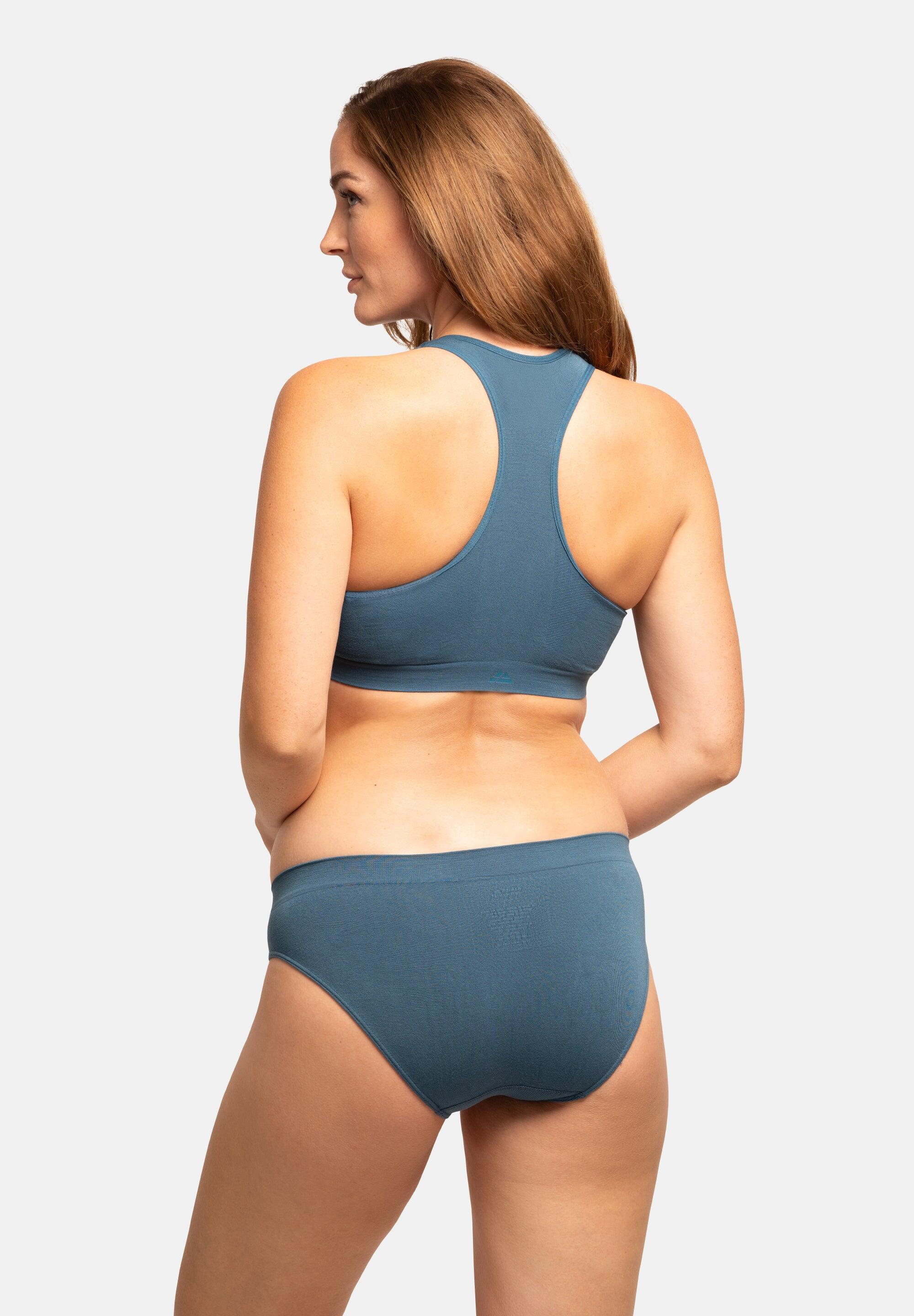 Damen Bambus-Bikini-Slips, Weich und Nahtlos, 3er-Pack | Decathlon
