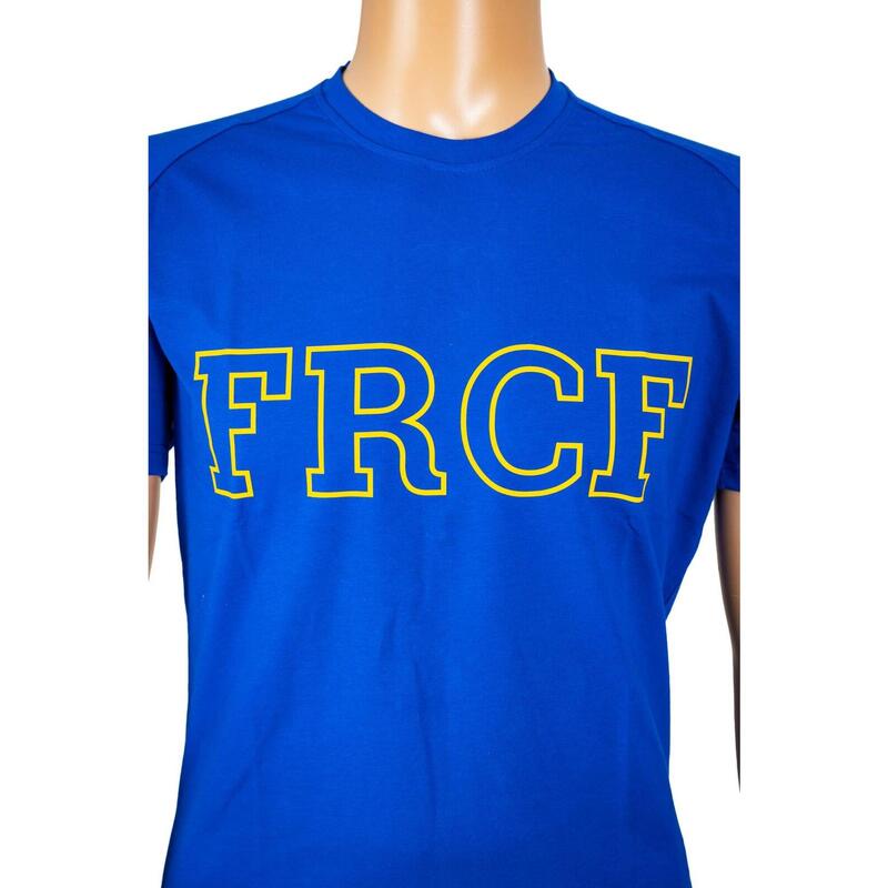 Tricou Bumbac Junioare Oficial FRCF Albastru