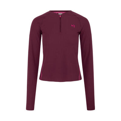 Dames-t-shirt met lange mouwen kari traa linnea