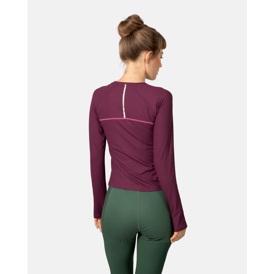 Maglietta a manica lunga da donna Kari Traa Linnea 4/5