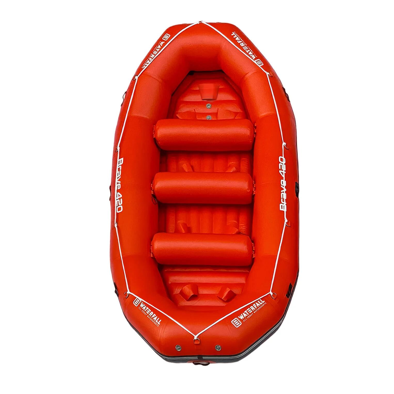 Waterfall Raft Brave 420 Rood - MAX 1080kg (426 x 213cm) 2/7