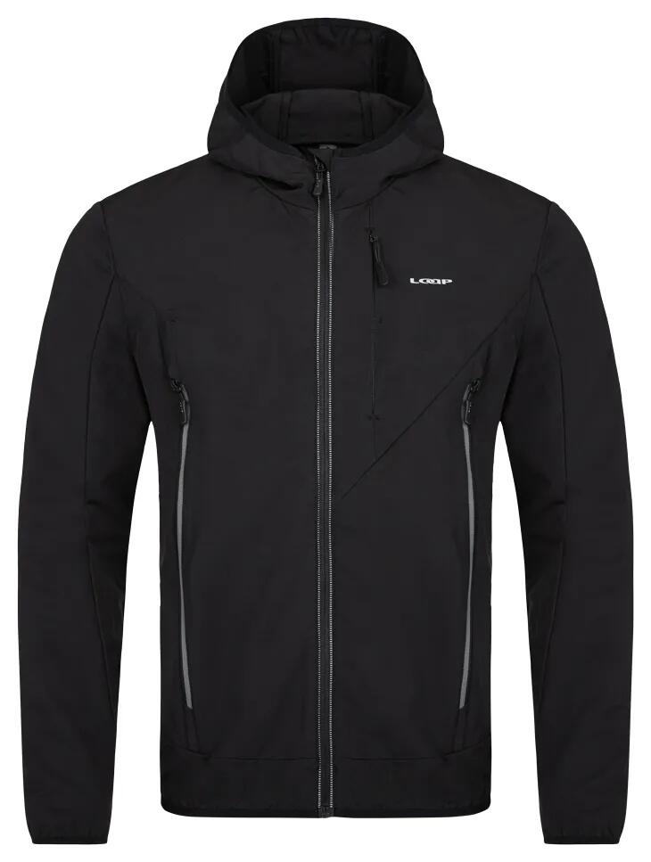 Jachetă Softshell pentru bărbați Loap Ural Black