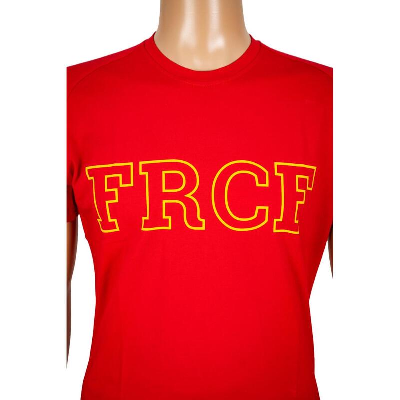 Tricou Bumbac Juniori Oficial FRCF Rosu