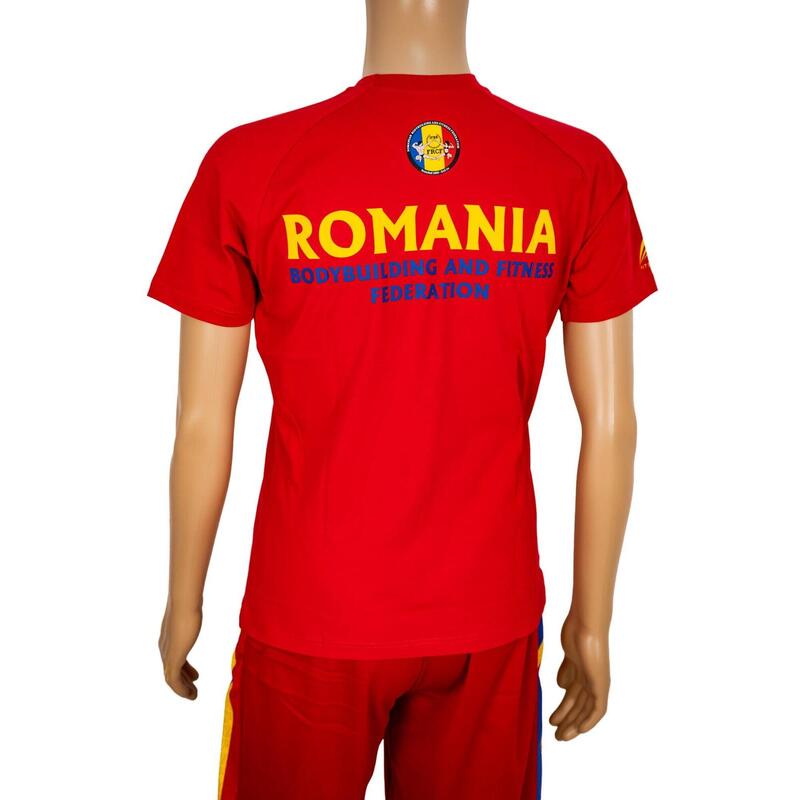 Tricou Bumbac Juniori Oficial FRCF Rosu