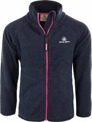 Sweat polaire zippé Athl. dpt Alizée pour bébé bleu nuit