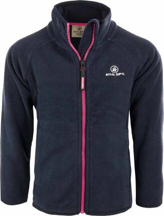Sweat polaire enfant Athl. Dpt Alizée zippé bleu