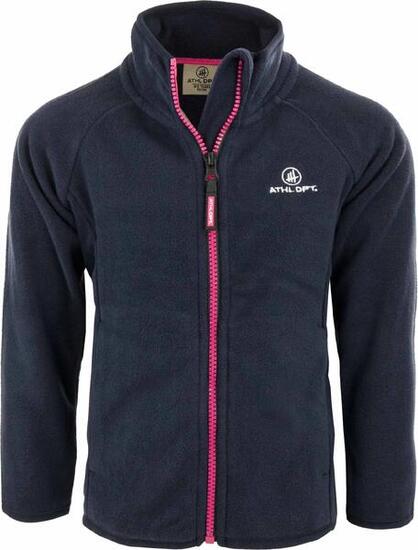 Sweat polaire enfant Athl. Dpt Alizée zippé bleu