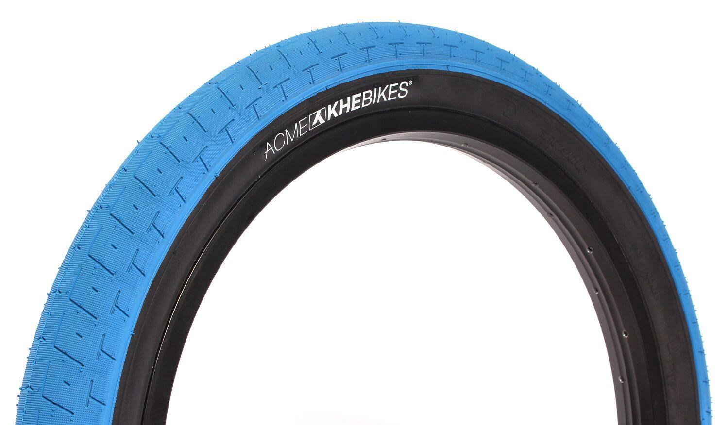 Set de neumáticos BMX KHE ACME 20 pulgadas x 2,40 pulgadas azul + cámara AV 2/7