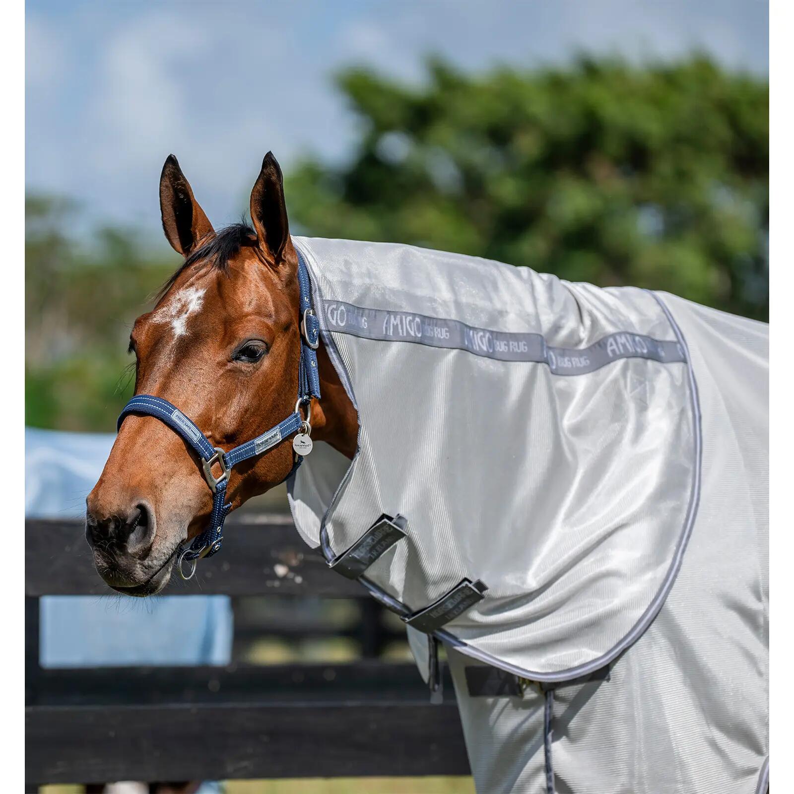 Cobertura contra moscas para cavalos Horseware Amigo Bug Plus 2/3