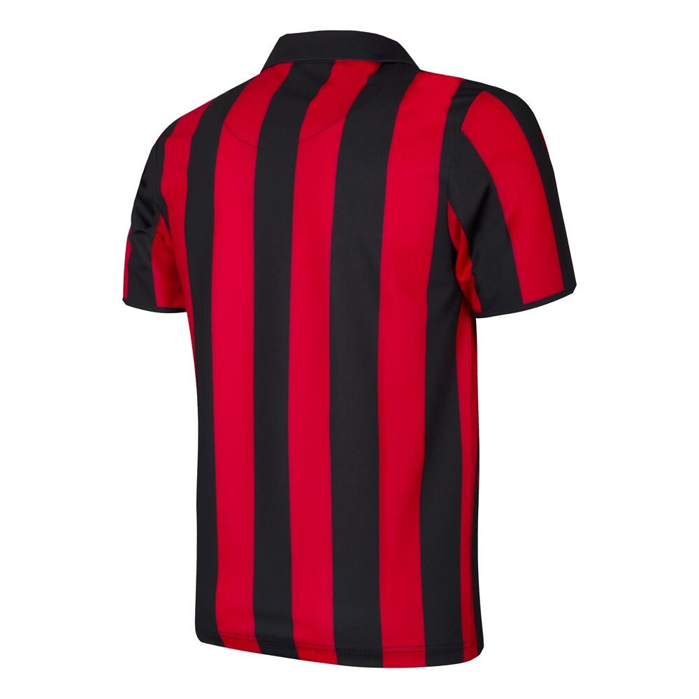 Camiseta de futebol retrô – Masculina – AC Milan 1988 – Branco 2/7