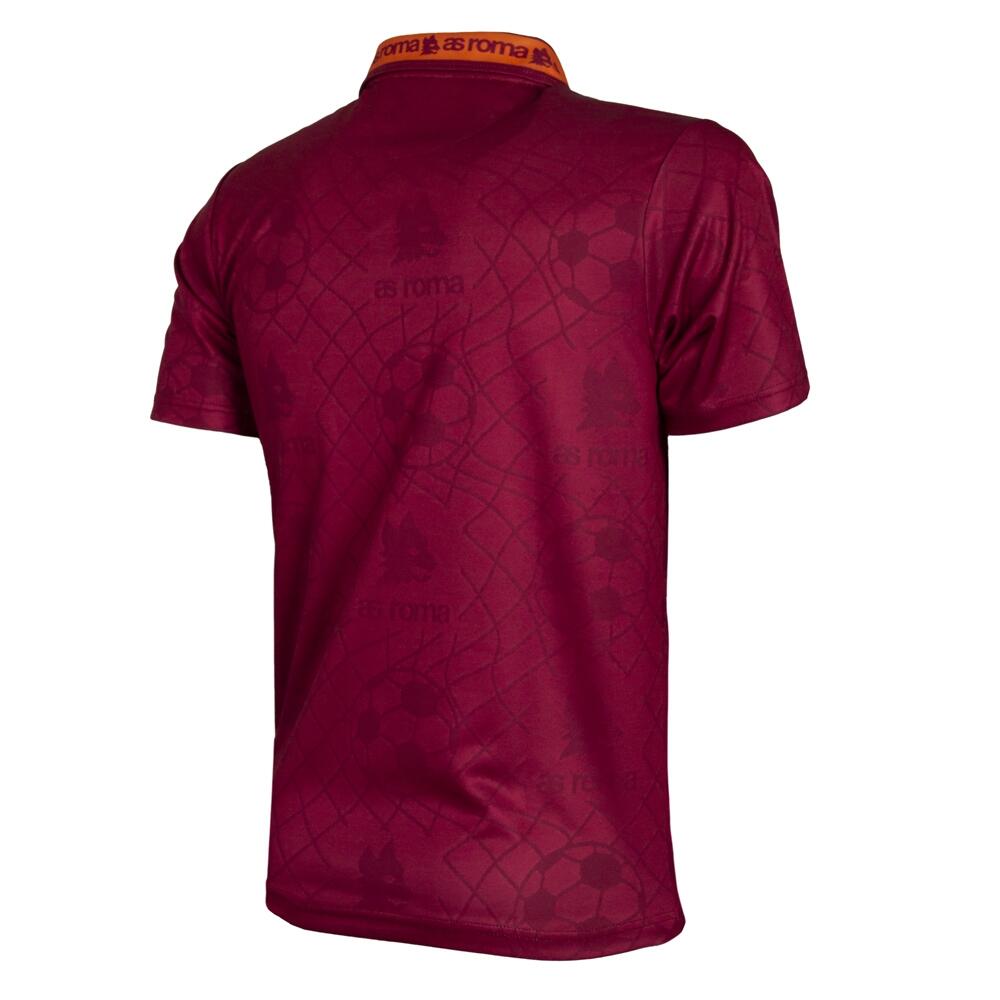Maillot de football rétro - Homme - AS Roma 1994/95 - Bourgogne 2/7