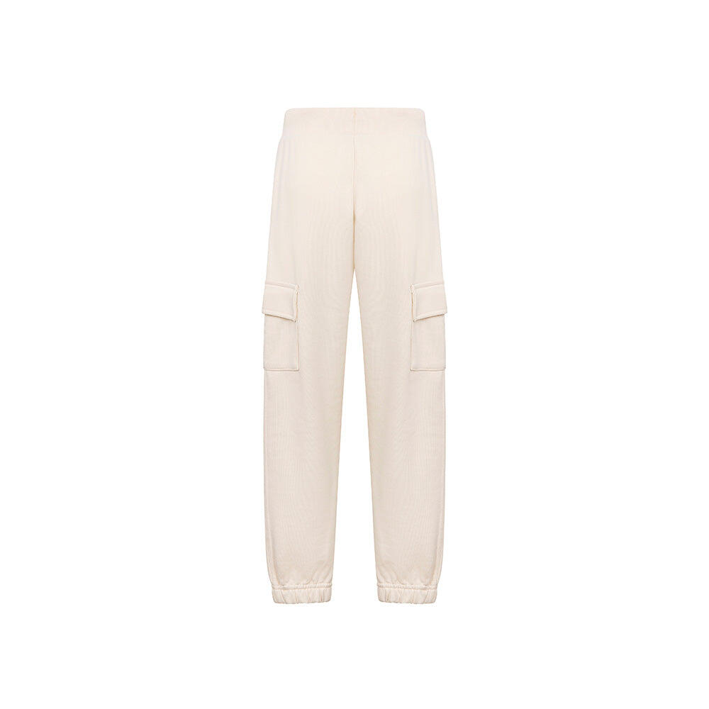 Pantaloni da bambino con tasconi stampa graffiti CREMA 2/2