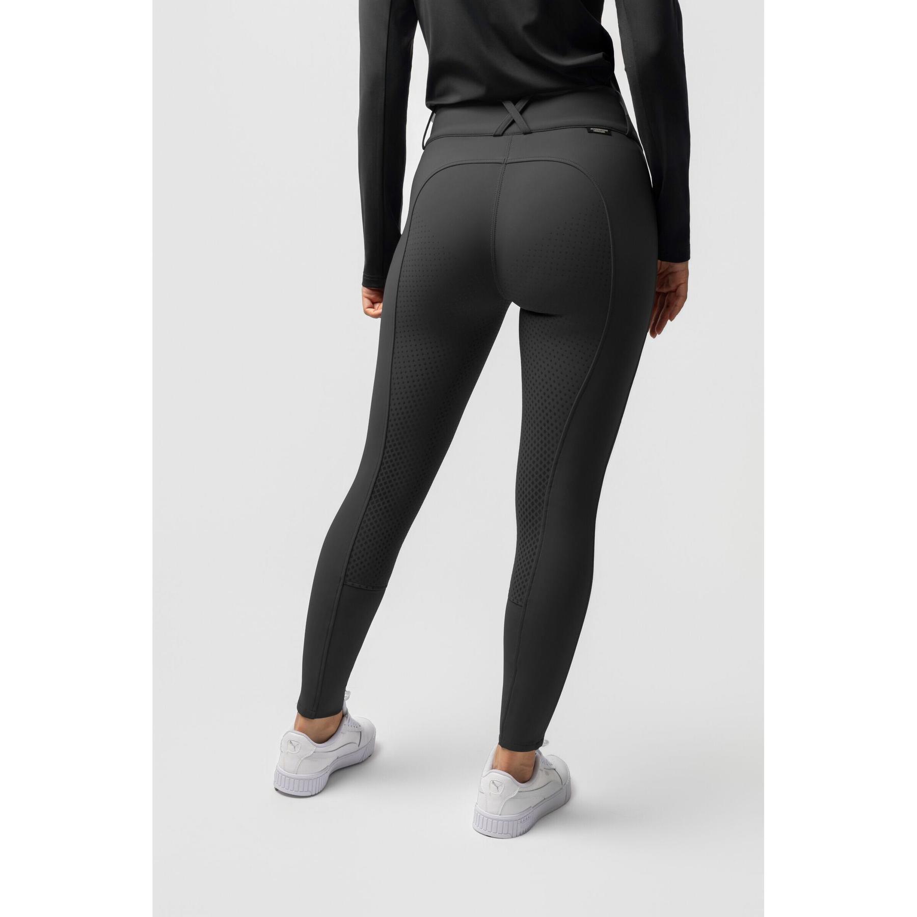 Pantaloni da equitazione full grip da donna Horze Grand Prix Pro 3/7