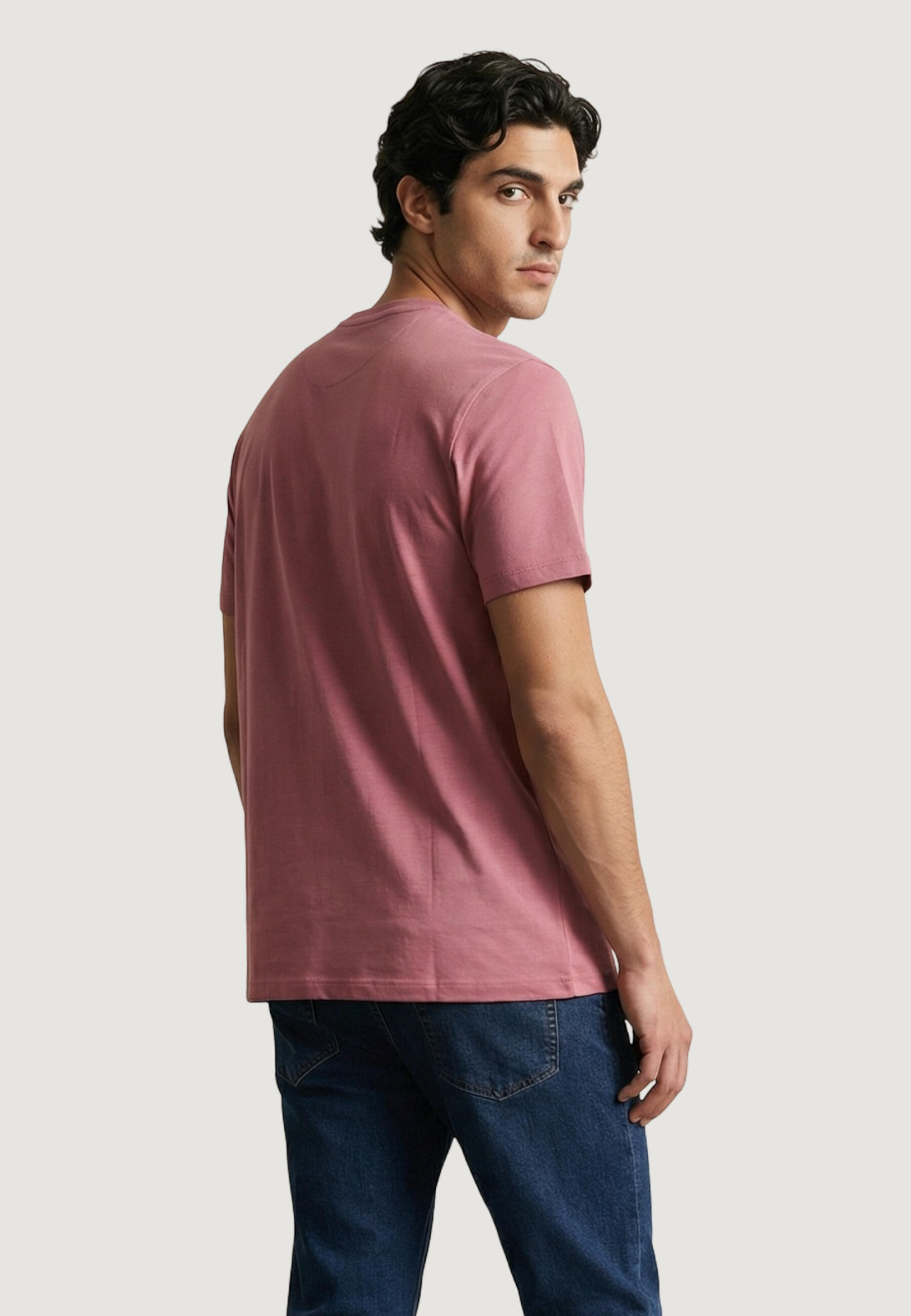 T-shirt Crop Top MICK-BASIC HOMEM 2/5