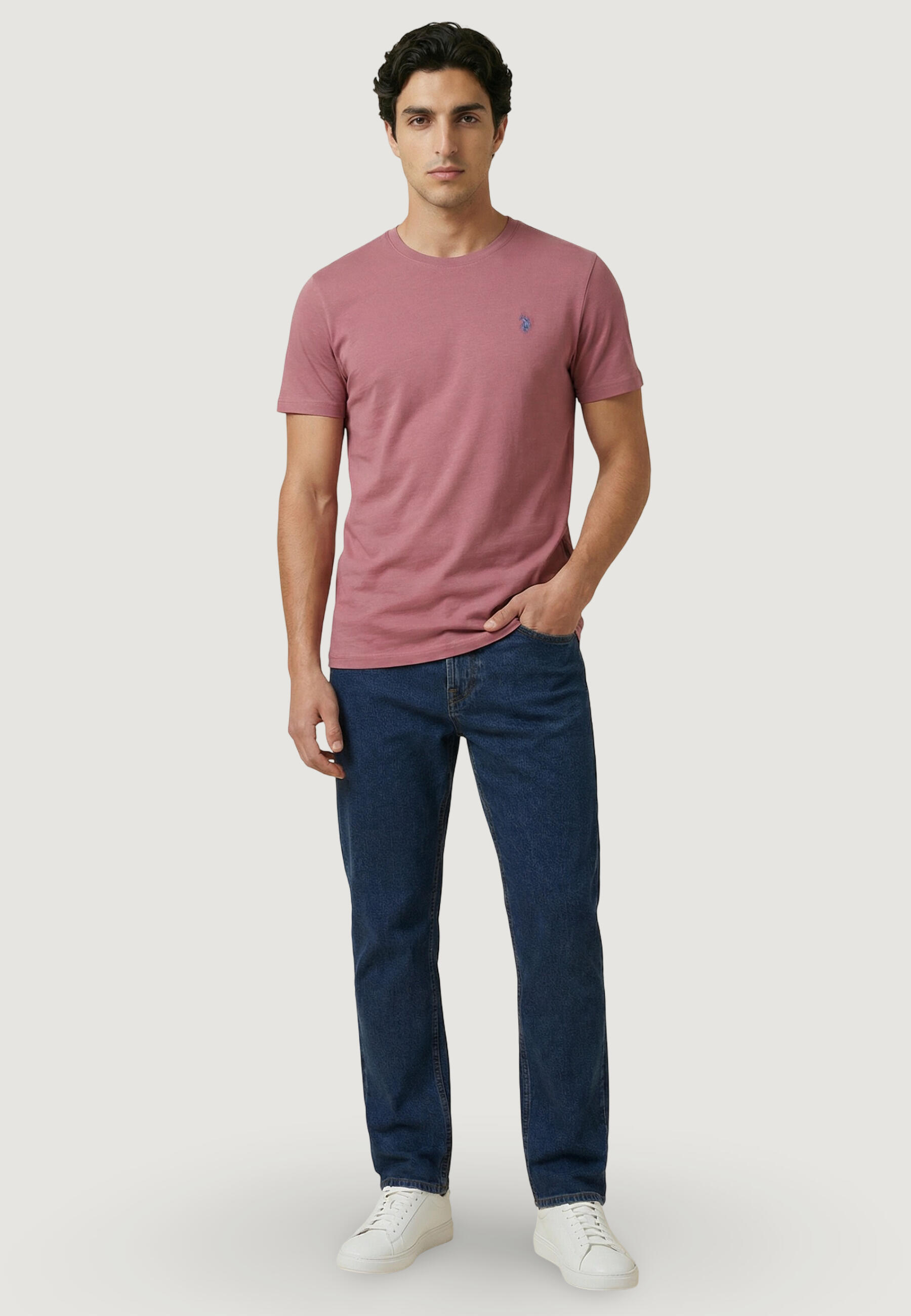 T-shirt Crop Top MICK-BASIC HOMEM 4/5