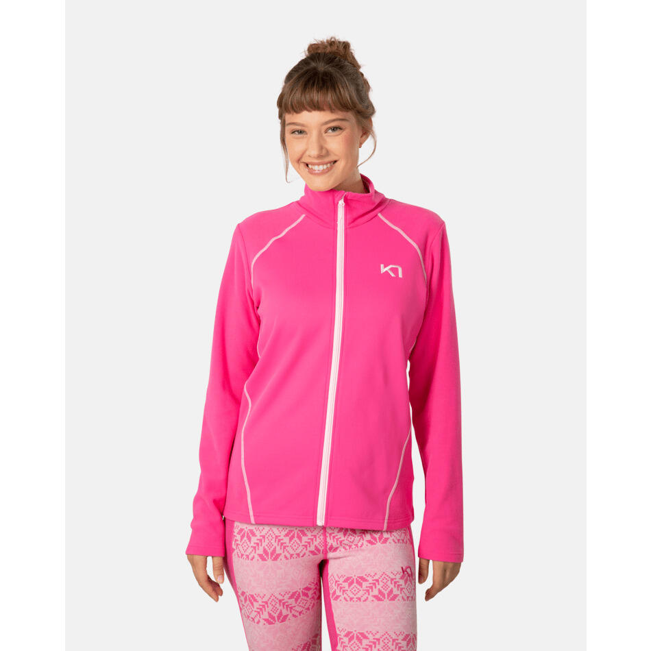 Pile full-zip da donna Kari Traa 3/4