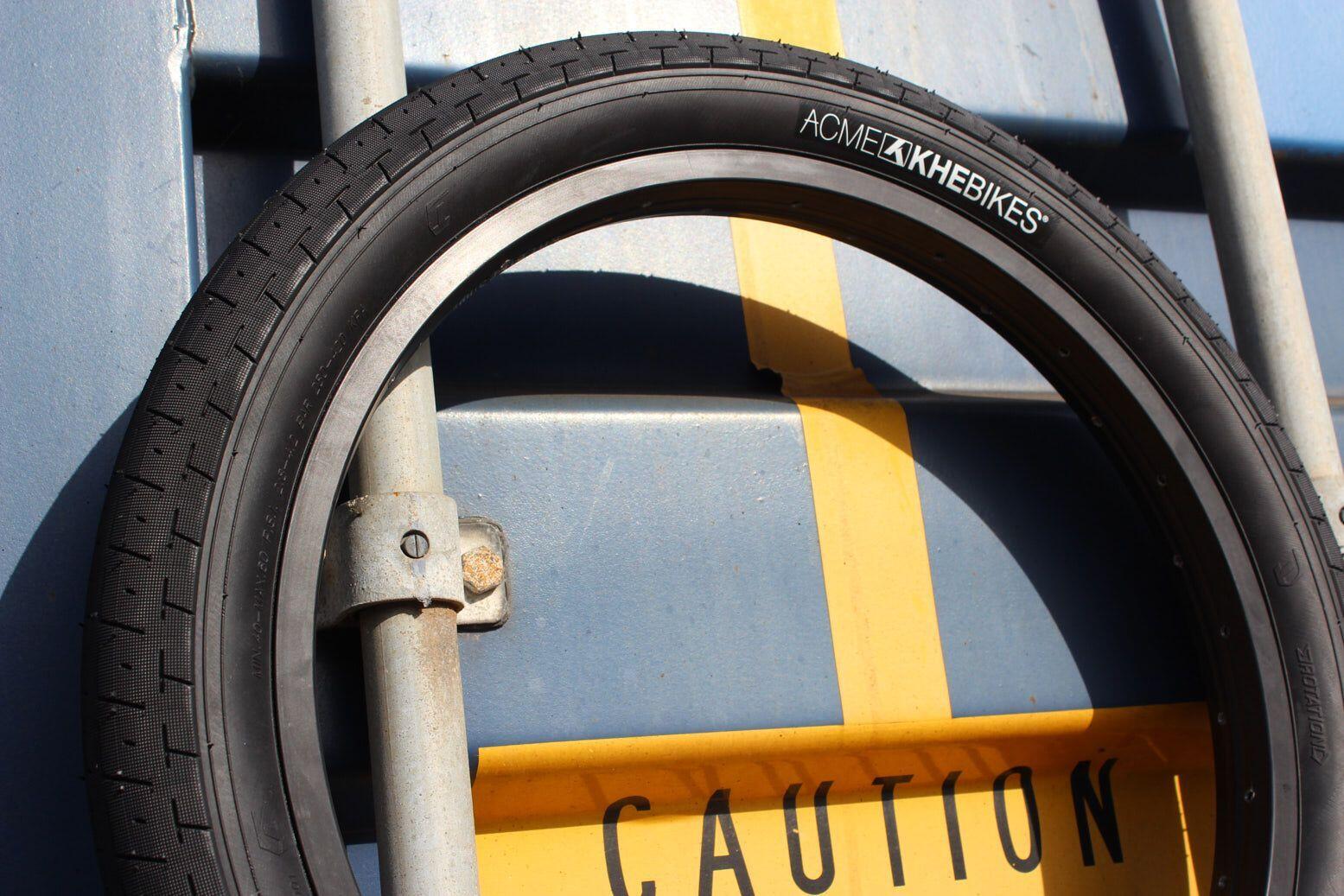 Zestaw opon BMX KHE ACME 20 cali x 2,40 cala czarny 7/7