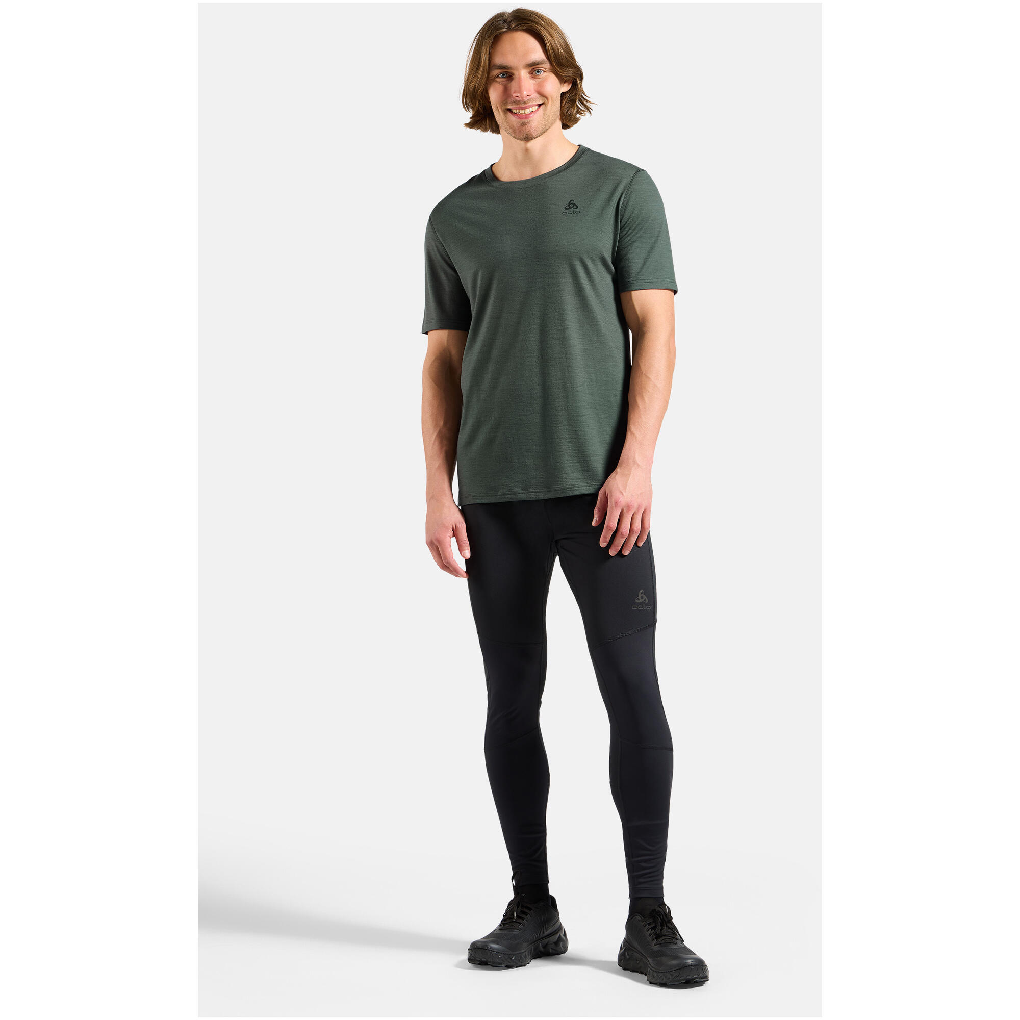 Bielizna termoaktywna z krótkim rękawem Odlo BL TOP crew neck s/s MERINO 160 2/6