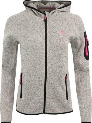 Felpa con cappuccio donna Athl. DPT. 3 tasche grigio chiaro M