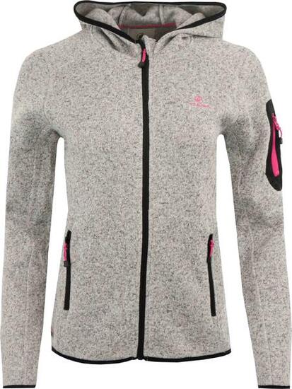 Pull femme Marmot à capuche 3 poches gris M