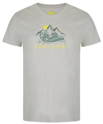 Heren t-shirt loap ballu bruin