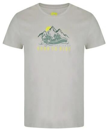 T-shirt homme Loap Ballu 100% coton coupe confortable col rond imprimé