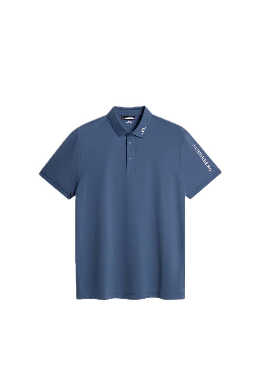 Tour Tech Polo Herren Federal Blau 3/4