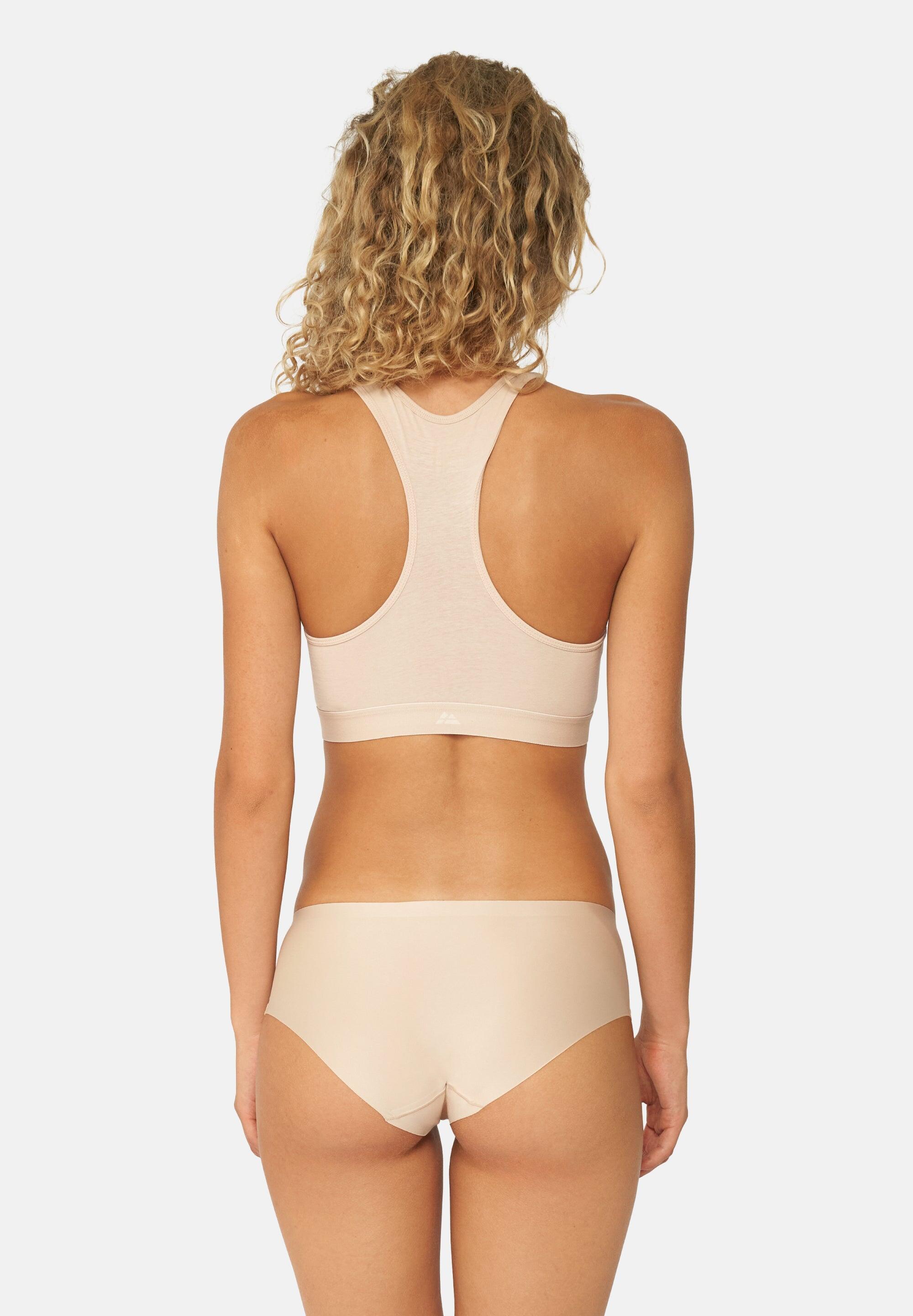 Slip hipster invisibili donna senza cuciture 3 pezzi 4/4
