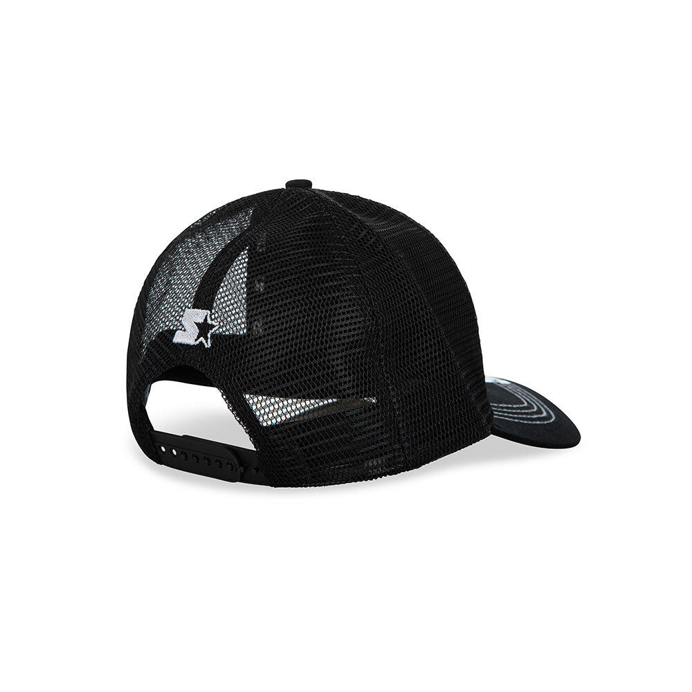 Cappellino Stile Trucker Regolabile NERO 3/3