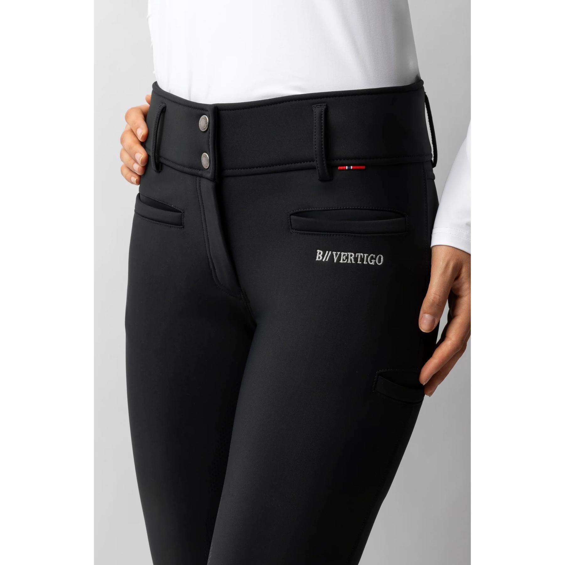 Legging équitation thermique avec fond intégral femme Horze Tiffany II 5/5