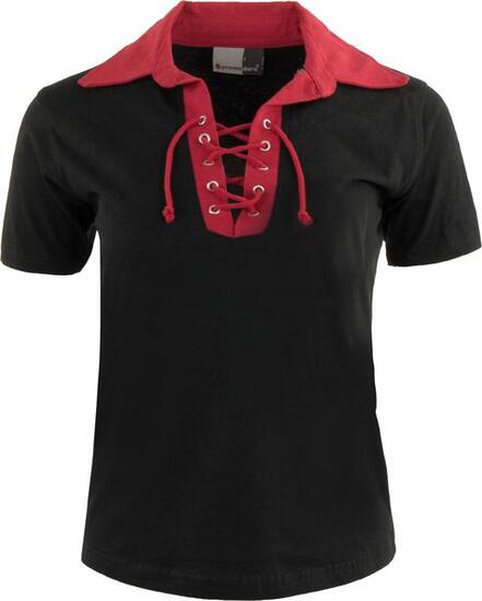 Polo da donna Promodoro Retro Polo Nera