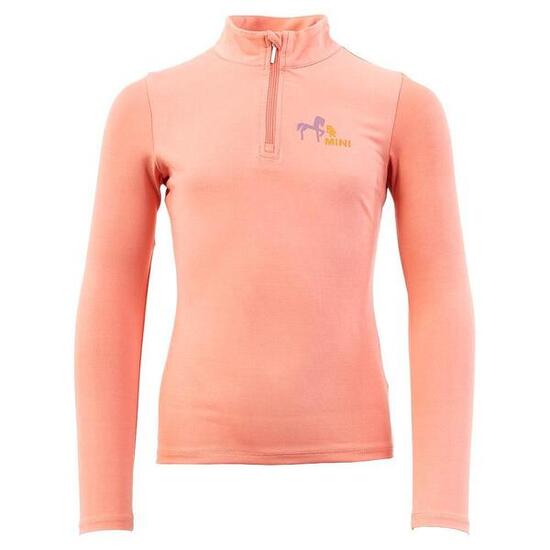 T-shirt manches longues zippée enfant BR Equitation Mini Horse