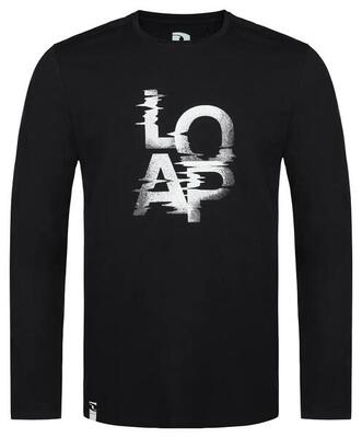 T-shirt da uomo Loap Altron Nera