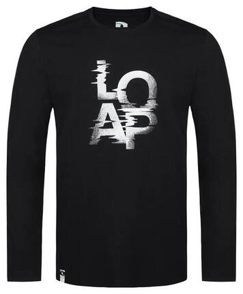 T-shirt homme Loap Altron manches longues noir
