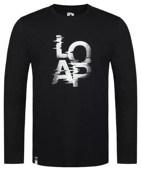 T-shirt homme Loap Altron manches longues noir