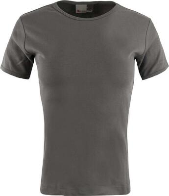 Dames t-shirt promodoro interlock lichtgrijs