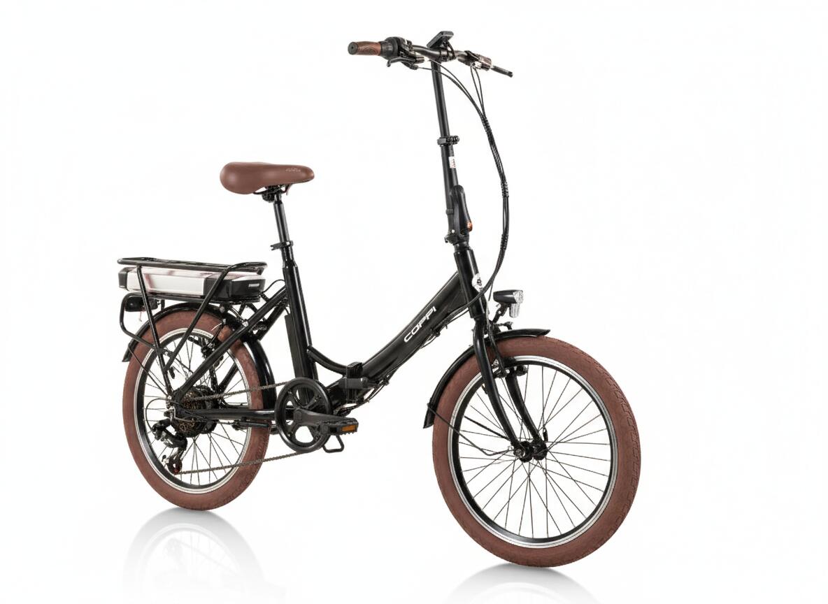 Vélo électrique pliant COPPI GIGLIO noir 2/6