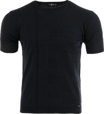 Jimmy sanders zeus navy heren t-shirt blauw