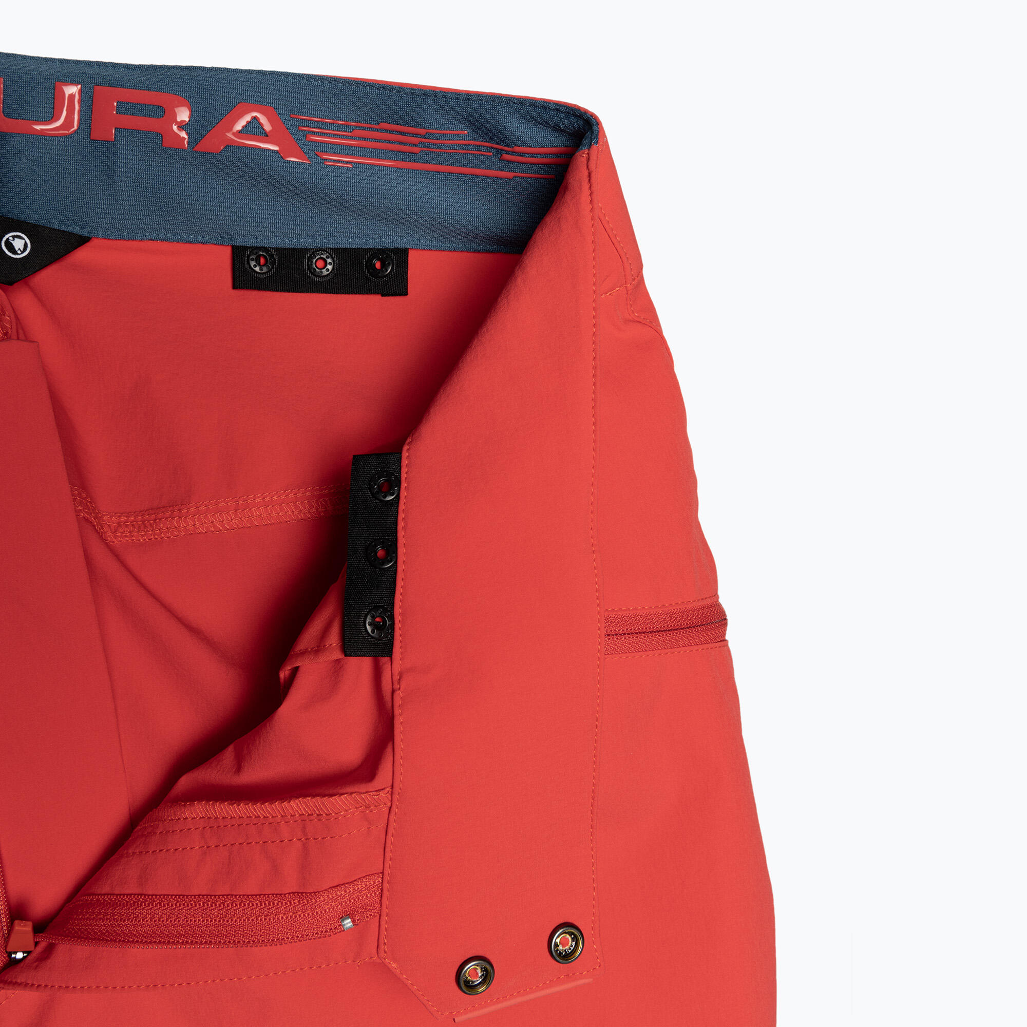 Pantaloncino Endura SingleTrack Lite da donna rosso 5/6