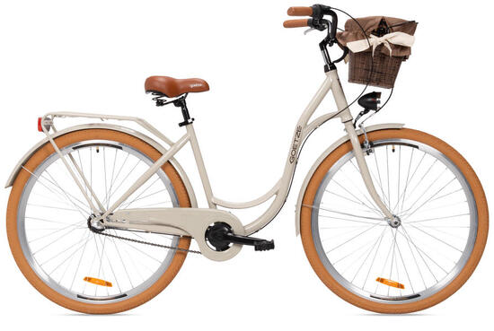 Rower miejski damski GOETZE Style 28" NewLine 3B kosz