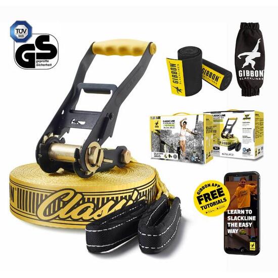 Slackline set Gibbon Classicline Treewear