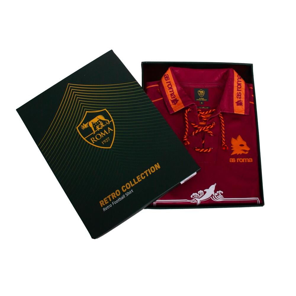 Maillot de football rétro - Homme - AS Roma 1994/95 - Bourgogne 7/7