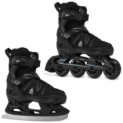 Skeelers 2-in-1 kunstschaatsen pulse pro fitgo