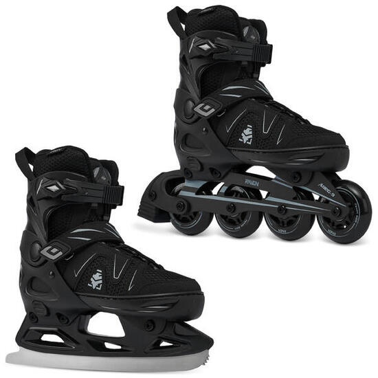 Rolki Łyżwy figurowe 2w1 RAVEN Pulse PRO FitGo