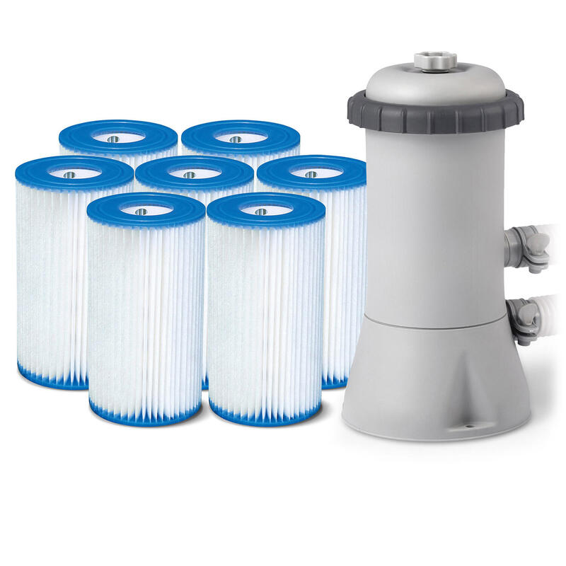 Pompa filtrująca do basenów 2006L/h Intex 28604 / 29000 + 7 filtrów!