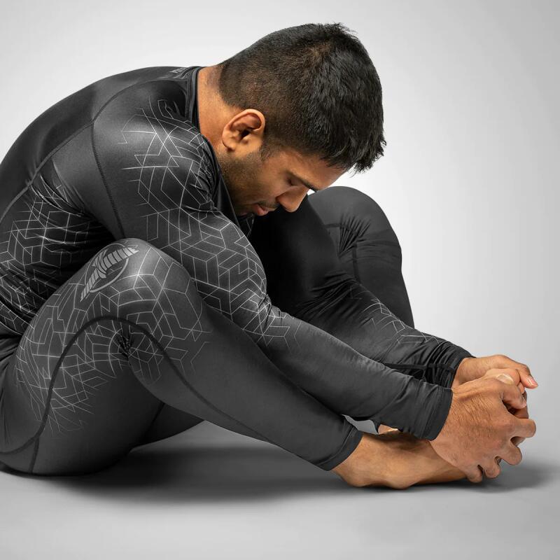 Colanți de antrenament pentru bărbați Hayabusa Geo Youth Jiu Jitsu Spats