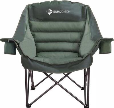 Comfy Club Chair XXL - Sedia pieghevole con 2 portabicchieri