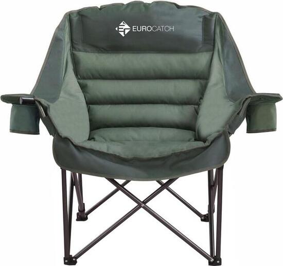 Comfy Club Chair XXL - Sedia pieghevole con 2 portabicchieri